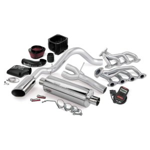 GMC Sierra 1500 Performance Package - Banks Power - PowerPack System - SS Single Exhaust w/ Chrome Tip - Chrome - 2011